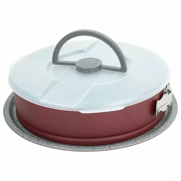 Tortiera Apribile Fondo Antigoccia + Coperchio Cm 26 Sweet Cherry