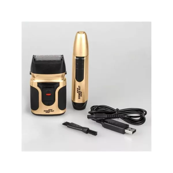 Power Touch Gold Edition Rasoio + Regolapeli + Kit Toletta - immagine 6