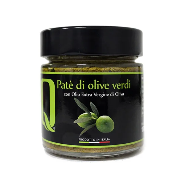 Pate' di Olive Verdi gr 330 | Bio Quattrociocchi