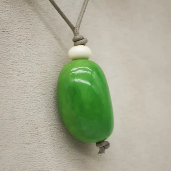 COLLANA "SOFIA" VERDE E GIALLO </br> NZG 217933 - immagine 5