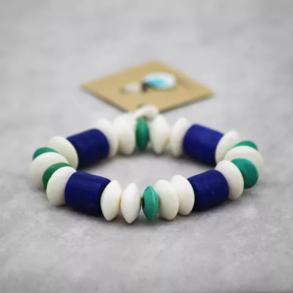 BRACCIALE “AURA” BLU E TURCHESE </br> NZG 217964 - immagine 2