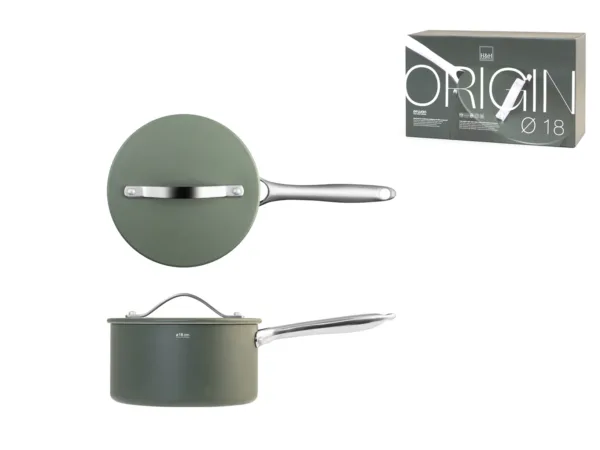 OROGIN ANTIADERENTE CASSERUOLA + COPERCHIO CM 18